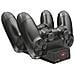 GACC4651 Doppio Dock di Ricarica per Controller PS4 Colore Nero - Foto miniatura 1