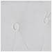 Set Divani Chesterfield a 2 e a 3 Posti in Pelle Artificiale Bianco - Foto miniatura 10