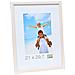 Cornice Portafoto in Legno 29,7 x 42 cm Colore Bianco - Foto miniatura 1