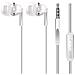 Mobile Auricolare A Filo Hi-tech In Ear 3.5 Mm Bianco Hi-fw2ear / w - Foto miniatura 1