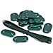 Set 27 Pz Fissaggio Per Recinzioni Da Giardino Verde 6050390 - Foto miniatura 1