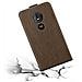 Custodia Compatibile Con Motorola Moto G6 Play In Bruno Caffè - Coperchio Protettivo In Design Flip Con Chiusura Magnetica - Foto miniatura 7