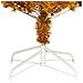 Albero di Natale Artificiale con Supporto Oro 180 cm PET - Foto miniatura 5