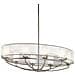 Saldana Otto Luce Ovale Chandelier - Foto miniatura 3