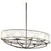 Saldana Otto Luce Ovale Chandelier - Foto miniatura 1