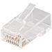 Connettore Rj45 Per Cavo Patch, Cat6a, Non Schermato, Confezione Da 20 - Foto miniatura 1
