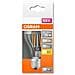 Lampadina Led Standard Filamento Argento Chiaro - 4w Equivalente 35w E27 - Bianco Caldo - Foto miniatura 1