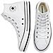 Scarpe Chuck Taylor All Star Platform Eva J Taglia 36 Codice 666392c Bianco - Foto miniatura 5