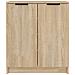 Scarpiera Rovere Sonoma 59x35x70 Cm In Legno Multistrato - Foto miniatura 3