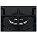 Piano Cottura GOA7523/NB1 a Gas 5 Fuochi Gas Colore Nero - Foto miniatura 3