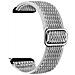 Cinturino Per Orologio Fitbit Versa 2 In Nylon Lightgrey - Foto miniatura 1