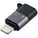 MC-USBCLIGHT adattatore per inversione del genere dei cavi USB C Lightning Argento - Foto miniatura 1