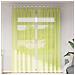 Tende In Voile Con Linguetta 2 Pz Verde Mela - Foto miniatura 8