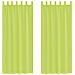 Tende In Voile Con Linguetta 2 Pz Verde Mela - Foto miniatura 1
