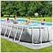 Piscina Fuori Terra - Ovale - 503x274x122 Cm - Grigio - Include Accessori Coordinati Cb44 - Foto miniatura 3