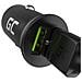 GC CADM-GC-36AA - USB-Ladegeraet 36 W 2x USB-A schwarz Torce elettriche, GPS, Cuffie, Telefono cellulare, Navigatore, Altro, Altoparlante portatile, Power bank, Smartphone, Orologio intelligente, Tablet, Telefono, Universale Nero Accendisigari Ricarica rapida Auto, Interno - Foto miniatura 2