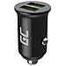 GC CADM-GC-36AA - USB-Ladegeraet 36 W 2x USB-A schwarz Torce elettriche, GPS, Cuffie, Telefono cellulare, Navigatore, Altro, Altoparlante portatile, Power bank, Smartphone, Orologio intelligente, Tablet, Telefono, Universale Nero Accendisigari Ricarica rapida Auto, Interno - Foto miniatura 5