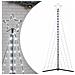 Albero di Natale a LED 339 LED Bianco Freddo 182 cm - Foto miniatura 1