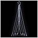 Albero di Natale a LED 339 LED Bianco Freddo 182 cm - Foto miniatura 2