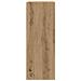 Mobili TV a Parete 3 pz Rovere Artigianale in Legno Multistrato - Foto miniatura 5