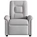 Poltrona Elettrica Reclinabile Grigio Nuvola in Tessuto - Foto miniatura 5