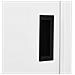 Armadio Per Ufficio Anta Scorrevole Bianco 90x40x180 Cm Acciaio - Foto miniatura 7