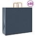Sacchetti di Carta 50 pz con Manici Blu 54x15x49 cm - Foto miniatura 1