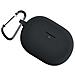 Custodia In Silicone Con Moschettone Per Auricolari Compatible With Huawei Freebuds Pro 4/pro 3 - Protezione Antiurto Black - Foto miniatura 2