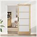 Porta Scorrevole  con Set Hardware 'ORKDAL'Legno Massello & Vetro, Porta Interna  con Vetro 'ORKDAL'93x211x4 cm Legno Massello di Pino - Foto miniatura 3