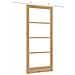 Porta Scorrevole  con Set Hardware 'ORKDAL'Legno Massello & Vetro, Porta Interna  con Vetro 'ORKDAL'93x211x4 cm Legno Massello di Pino - Foto miniatura 6