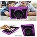 Custodia Per Ipad Pro 11/air 5/4 Con Supporto E Tracolla Viola - Foto miniatura 4