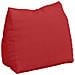 Cuscino per Schiena Rosso 45 x 20 x 35 cm Tessuto - Foto miniatura 1