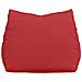 Cuscino per Schiena Rosso 45 x 20 x 35 cm Tessuto - Foto miniatura 6
