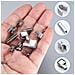 Kit Di Riparazione Cerniere 81 Pezzi Con Pinze - Tiranti E Cursori Di Ricambio - Foto miniatura 4