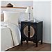 Comodino In Legno Nero 50x36x65 - Foto miniatura 2