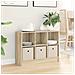 Credenza con cassetto Rovere Sonoma 73,5 x 22,5 x 53,5 cm - Foto miniatura 2