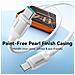 Cavo USB-C - Silicone, Bianco, 60W - Foto miniatura 2