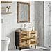 Set di Armadi da Bagno 2 pz Naturale 62 x 33 x 58 cm - Foto miniatura 2