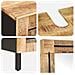 Set di Armadi da Bagno 2 pz Naturale 62 x 33 x 58 cm - Foto miniatura 8