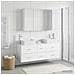 Set di mobili per il bagno 4 pcs Bianco - Foto miniatura 2