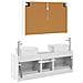 Set di mobili per il bagno 4 pcs Bianco - Foto miniatura 7