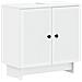Armadio per Lavabo da Bagno UTRECHT Bianco 59,5 x 31,5 x 59 cm - Foto miniatura 1