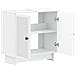 Armadio per Lavabo da Bagno UTRECHT Bianco 59,5 x 31,5 x 59 cm - Foto miniatura 2