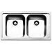 VE792IBC Lavello da Incasso Linea Venezia Dimensioni 79 x 50 cm Colore Inox Satin - Foto miniatura 1
