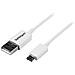 Cavo micro USB bianco 0,5 m - A a Micro B - Foto miniatura 1