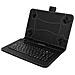 Custodia Stand Con Tastiera Azerty Integrata Per Tablet 10' - Nera - Foto miniatura 1