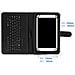 Custodia Stand Con Tastiera Azerty Integrata Per Tablet 10' - Nera - Foto miniatura 3