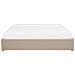 Letto In Tessuto Beige Con Contenitore 180 X 200 Cm Dinan - Foto miniatura 13