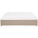 Letto In Tessuto Beige Con Contenitore 180 X 200 Cm Dinan - Foto miniatura 14
