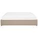 Letto In Tessuto Beige Con Contenitore 180 X 200 Cm Dinan - Foto miniatura 5